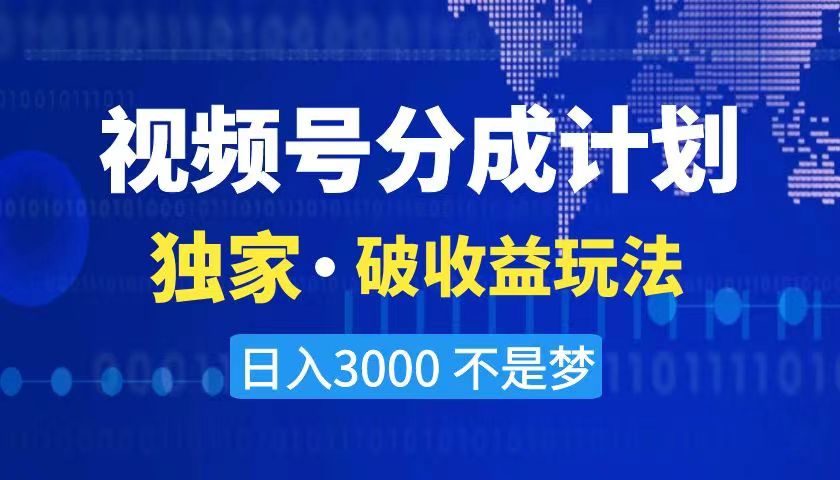 2024全新破盈利技术性，原创设计游戏玩法不违规防封号三天养号 日入3000-课程网