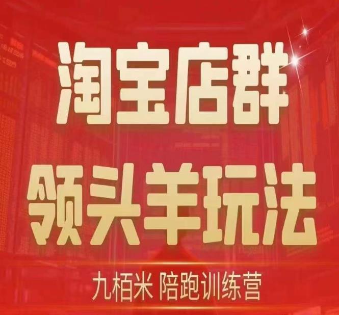 九栢米-淘宝店群引导者游戏的玩法，教给大家所有淘宝店群引导者游戏的玩法以及精益化管理/最后蓝海/尾销等信息-课程网