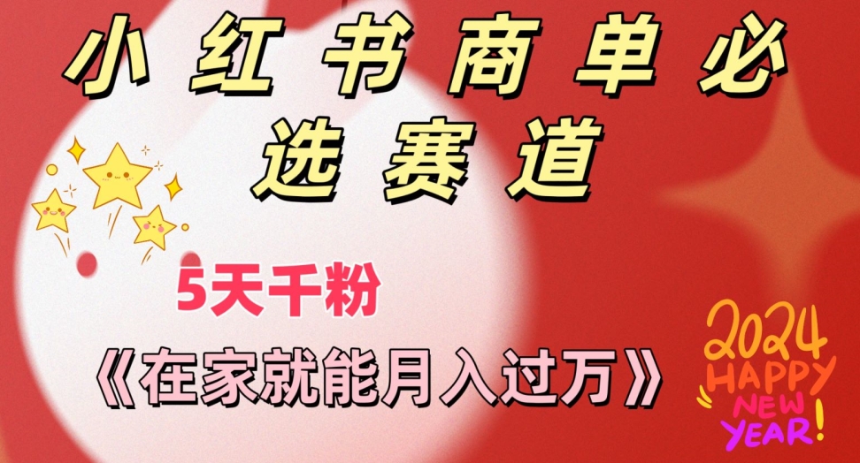 做小红书商单，一定要选这个赛道，互动率非常高，在家就能月入过万-课程网