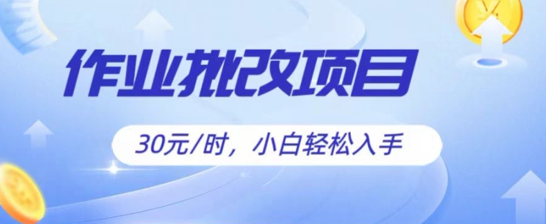 批作业新项目，30元后，简易易上手，适宜宝妈妈，在校大学生-课程网