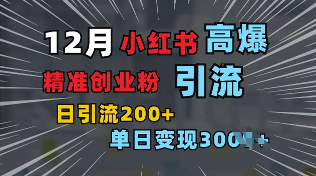 小红书一张图片“引爆”创业粉，单日+200+精准创业粉 可筛选付费意识创业粉【揭秘】-课程网